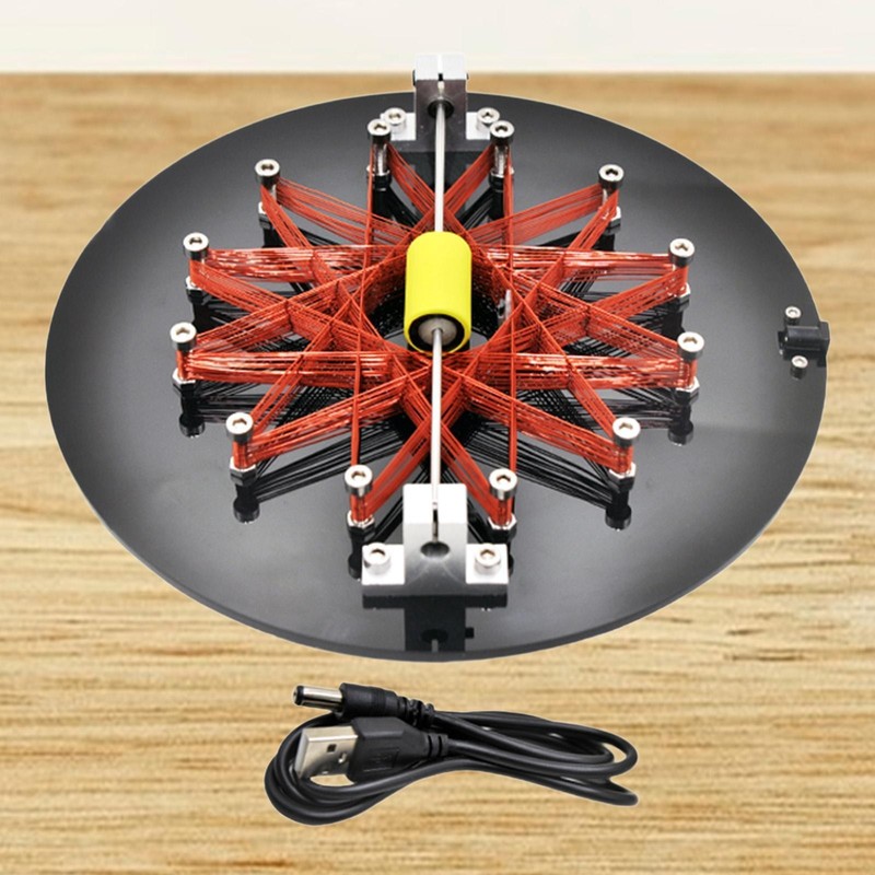 Marco Rodin Star Coil Motor Educational Learning Game Electromagnetic Motor gallery