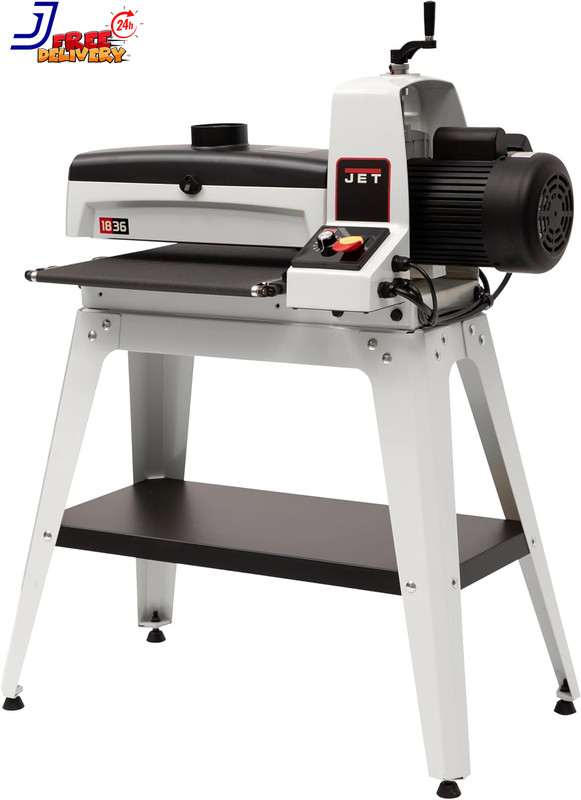 18 Inch Drum Sander with Open Stand 1-3/4 115V 1Ph (Model JWDS-1836)