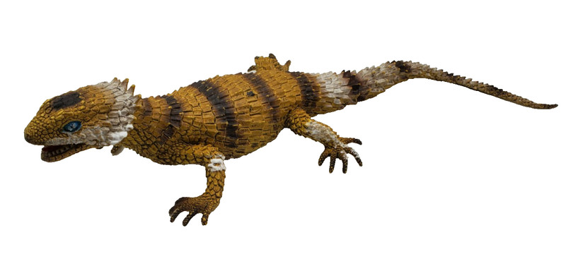 Vintage Realistic Looking Lizard With Squeaker 11″ (K4)