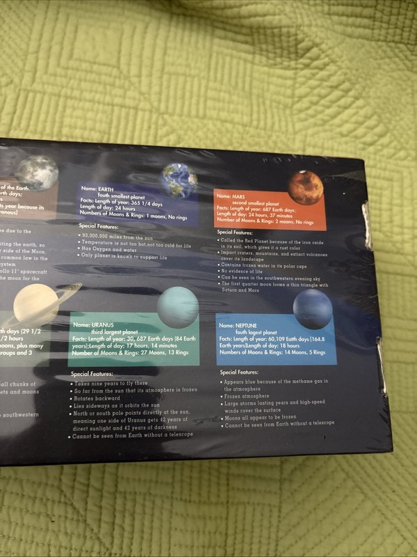 Junall Space Dig Solar System Challenger Kids Space Experience Toy Learning NIB gallery