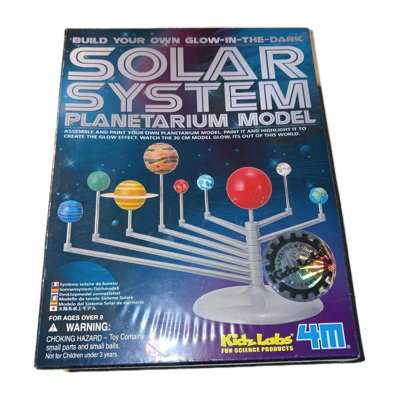 Create Your Own Glow-In-The-Dark Solar System Planetarium Model.