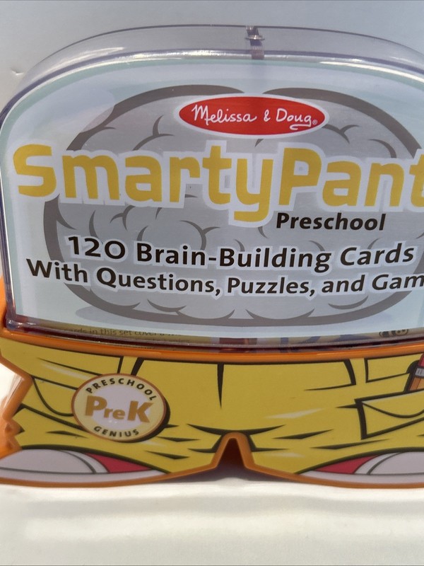 Melissa And Doug Smarty Pants Preschool 120 Brain Building Educational Cards gallery