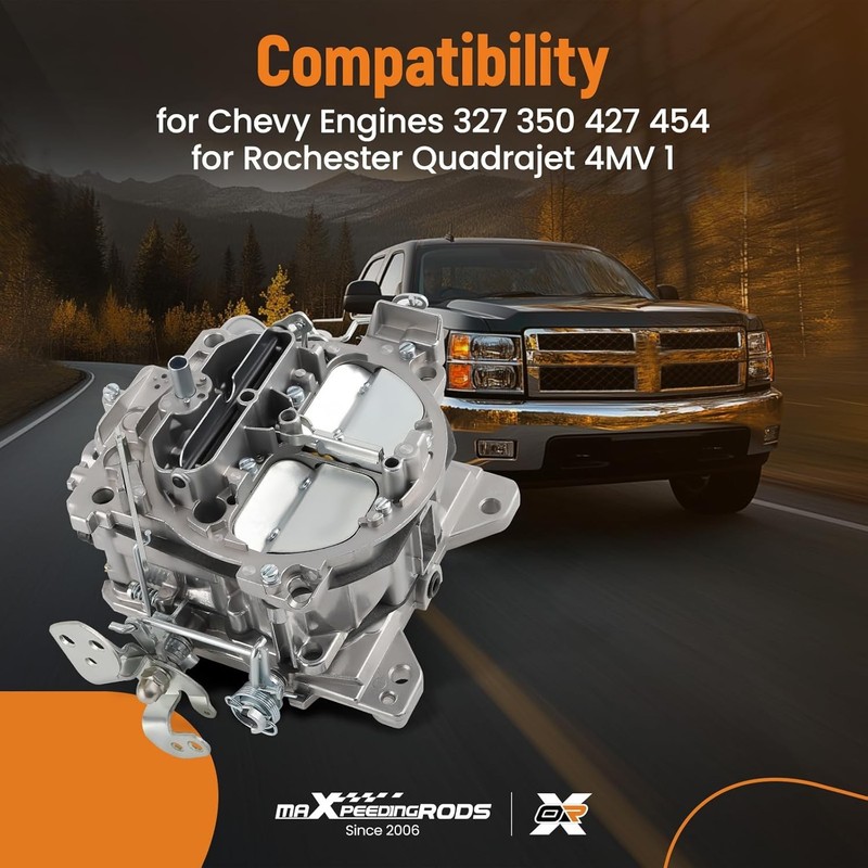 maXpeedingrods 4 Barrel Carburetor Rochester Quadrajet 750CFM gallery