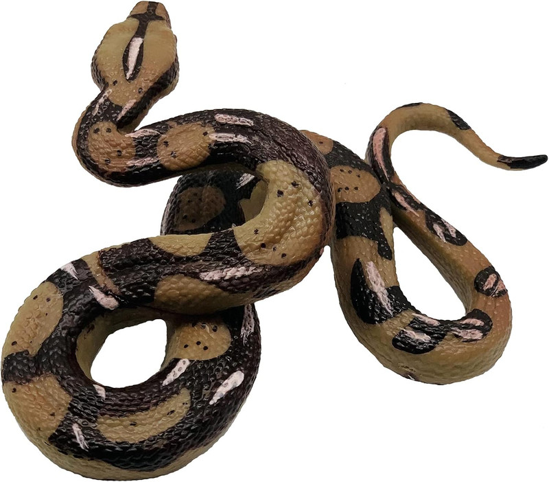 Snake Toys Scary Prank Boa Constrictor Python Animal Figures Gag Gifts Halloween