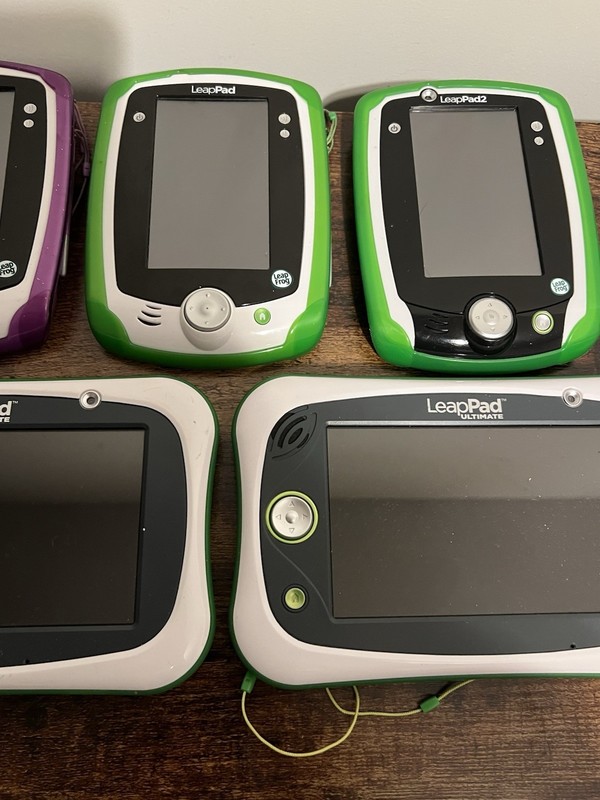 Lot Of 5 LeapFrog LeapPad 2 Ultimate Learning Tablet Systems Untested Parts Only gallery
