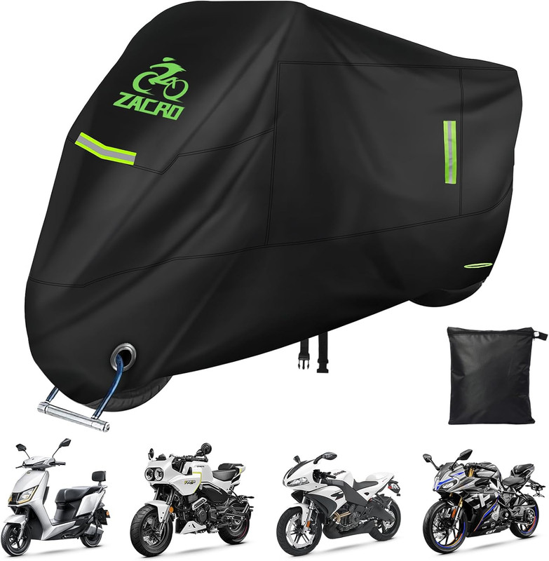 Funda para motocicleta resistente al agua Zacro 420D gallery