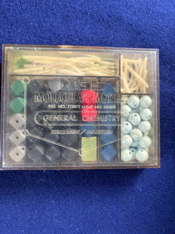 vtg HGS Molecular Models Kit General Chemistry No. 654042 Benjamin/Maruzen