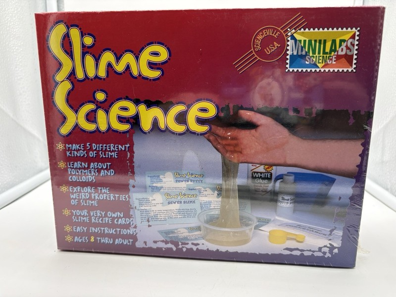 Vintage 1998 Slime Science Minilabs Science NEW Sealed NOS