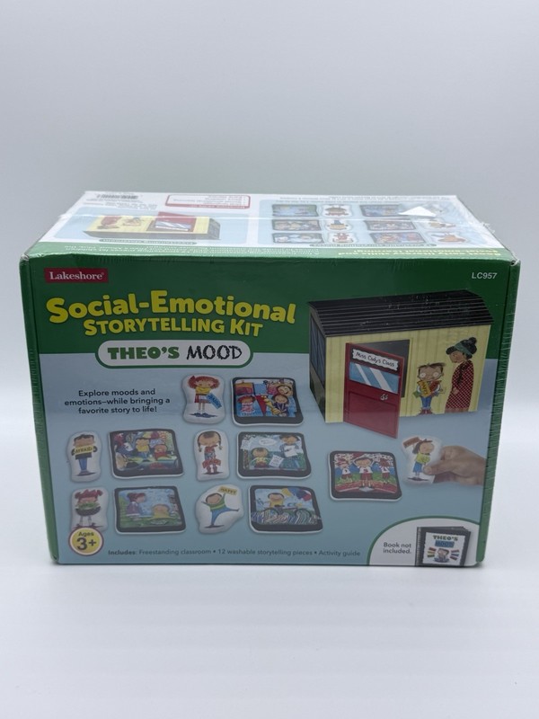 NEW Sealed Lakeshore Social Emotional Storytelling Kit Theo’s Mood
