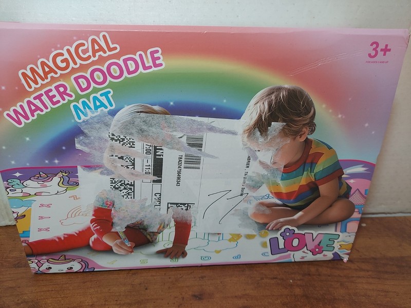Magical Water Doodle Mat for Kids 3-8 Years, Mess-Free Coloring