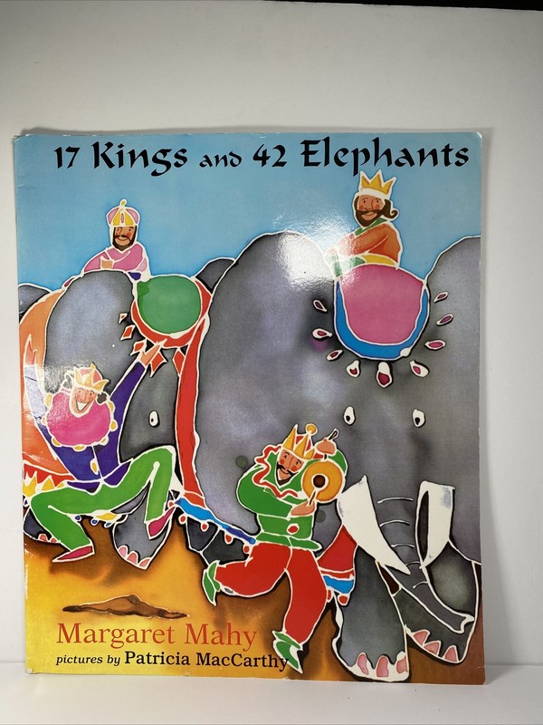 17 Kings And 42 Elephants Paperback Book Large Daycare Teaching Homeschool Class