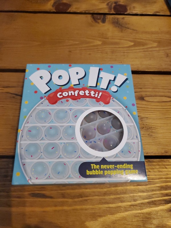 Chuckle & Roar Pop It! Fidget and Sensory Game – Confetti