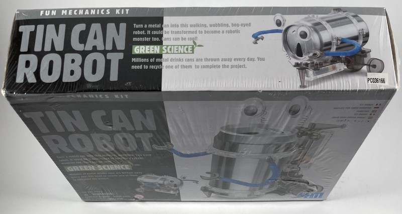 4M Tin Can Robot - Green Science - New Sealed gallery