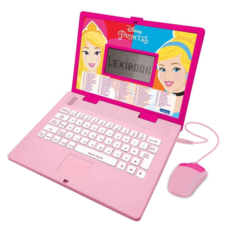 Bilingual Educational Laptop for Girls – Spanish/English Learning Games