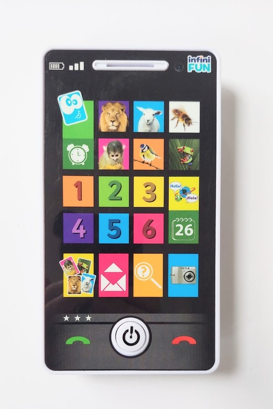 Infini Fun Kidz Delight Smooth Touch Smart Phone Toy Tested 2012