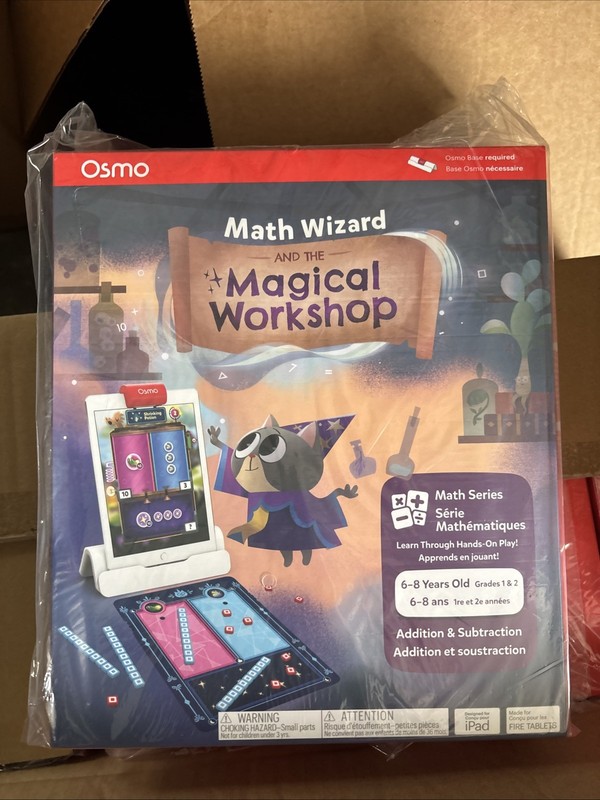 Osmo Magical Workshop Math Wizard for iPad and Fire Tablets. Ages 6-8 – NEW™