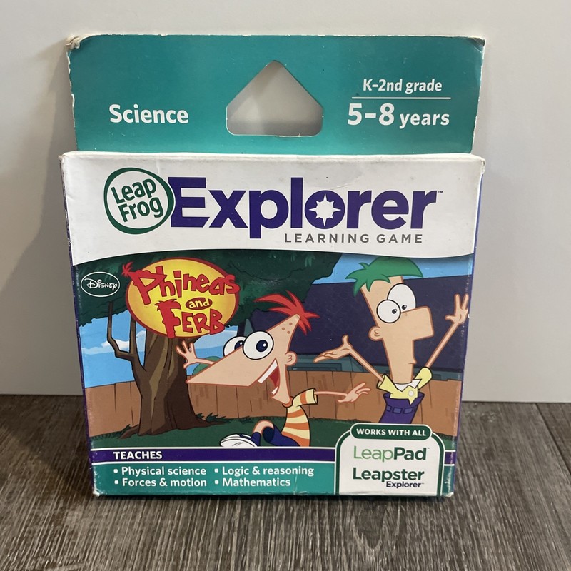 LeapFrog Phineas and Ferb Cartridge for LeapPad and Leapster Explorer