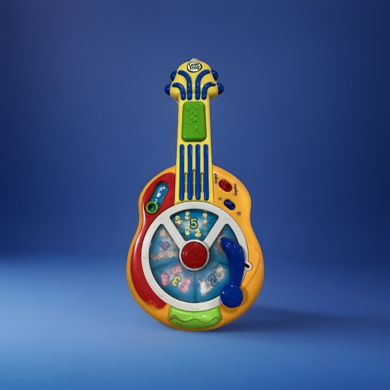 LeapFrog Learn & Groove ANIMAL SOUNDS Guitar – English & Spanish, 3 Ways to Play
