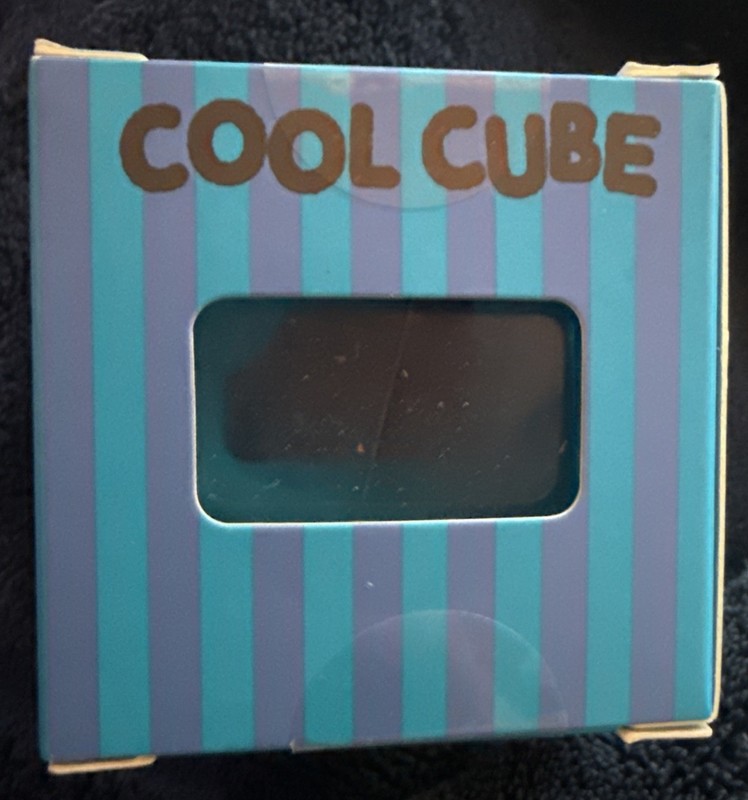 J’Adore Cool Cube Squishy TikTok Viral Stress Toy Super Soft Fidget Target Blue