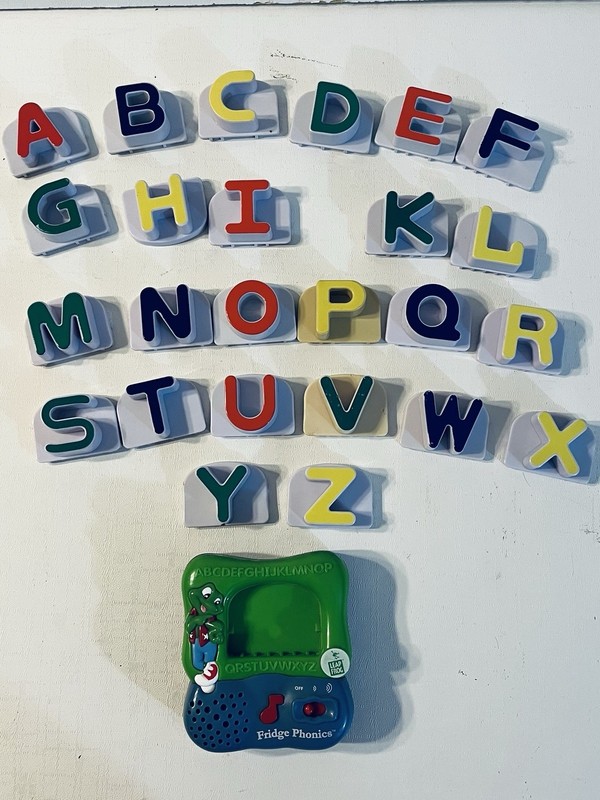 LeapFrog Fridge Phonics Magnetic Uppercase Letters ABC’s With Sound Works No J
