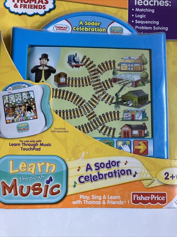Fisher-Price Learn Through Music Thomas & Friends A Sodor Celebration Game NEW gallery