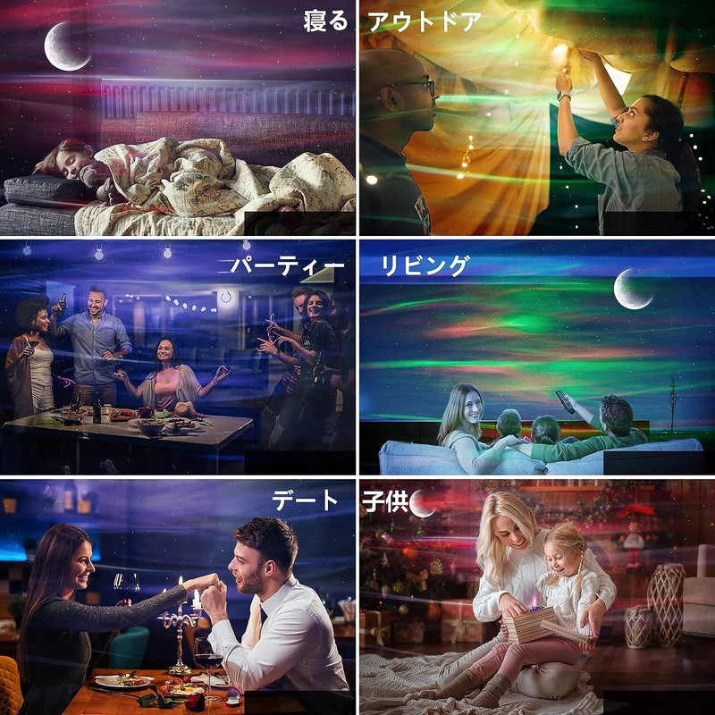 JOAYUCEE Planetarium for Home Use Star Projector Light 2 Colors LED JAPAN NEW gallery