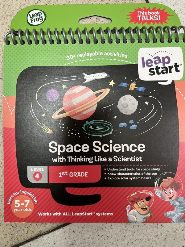 Leap Start 1ST Grade Level 4 — Space Science with Thinking like a Scientist