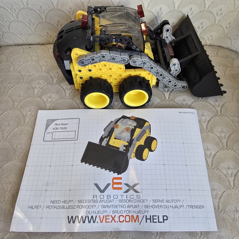 Hexbug Vex Robotics Skid Steer Buildable Construction Mover STEM Building Toy gallery