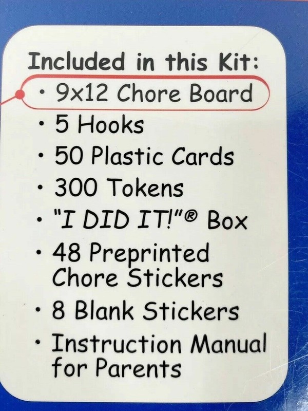 Kids I Did My Chores System Hassle Free Factory Sealed Games, Reward System gallery