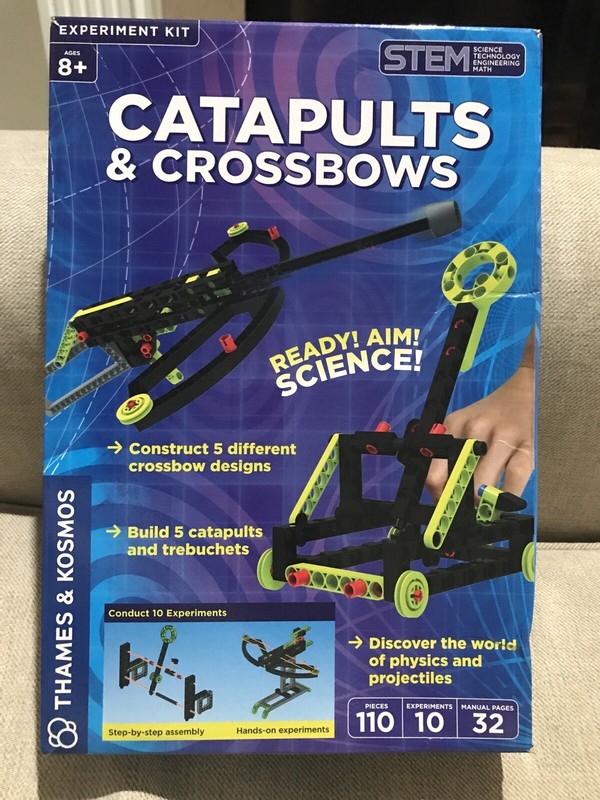 Thames & Kosmos Catapults & Crossbows Science Physics M15 STEM Building Set