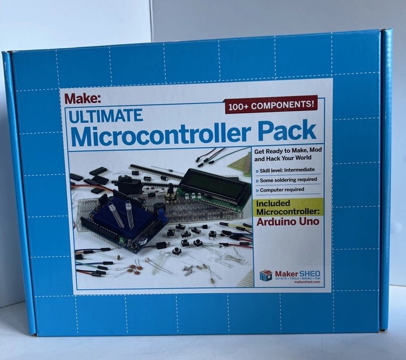 Make: Electronics Ultimate Microcontroller Pack – Includes Arduino Uno STEM