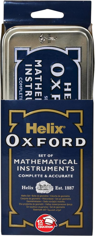 Oxford Maths Set with Storage Tin gallery