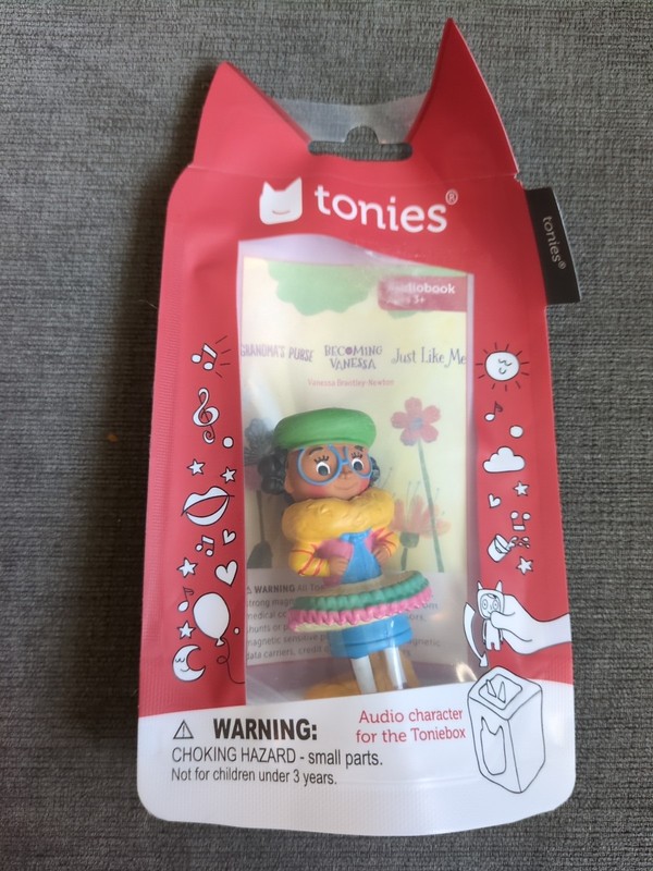 BECOMING VANESSA Audio Figurine Toniebox AUDIOBOOK 3+ New TONIES