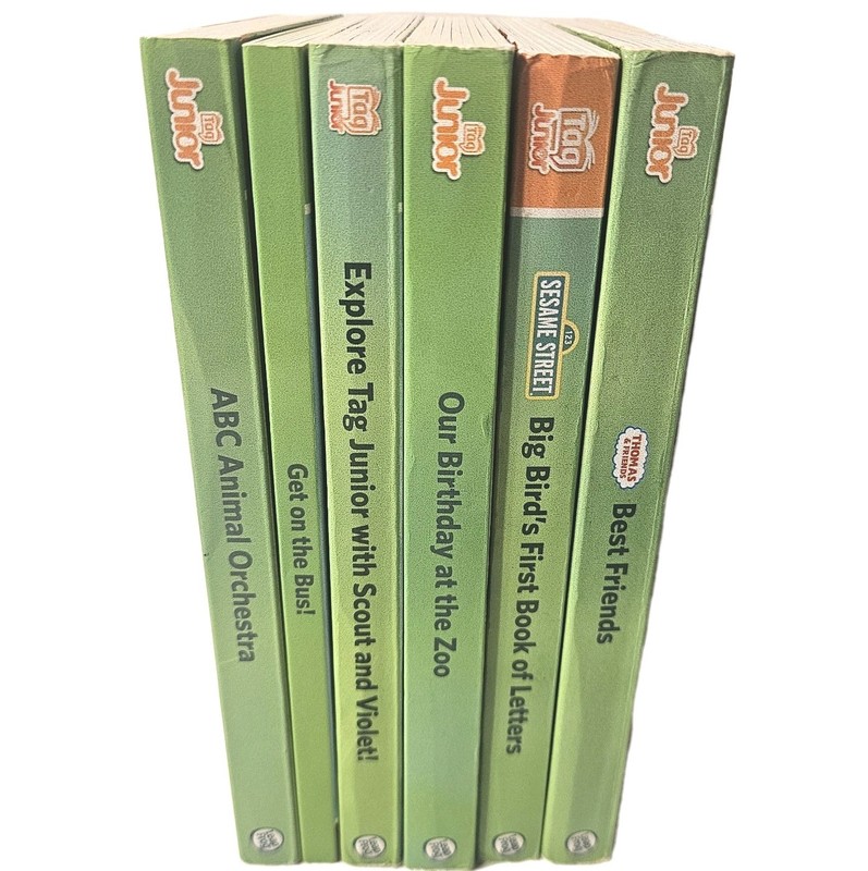 LeapFrog Tag Junior Books Lot of 6 Board Books Only - No Book Pal Included gallery
