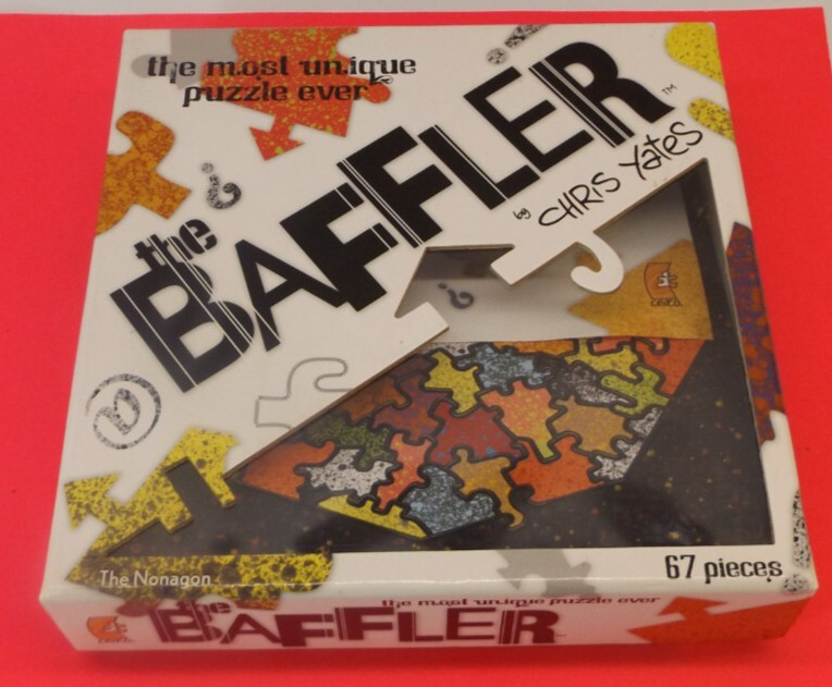 Ceaco 67 piece puzzle The Baffler by Chris Yates The Nonagon New Open Box