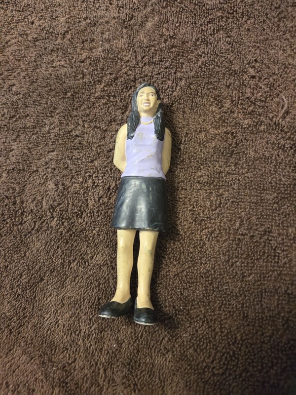 Lakeshore Learning Community PVC People Figure Woman Black Skirt