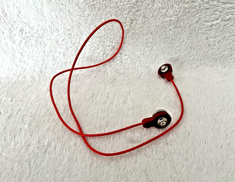 Elenco Snap Circuit Replacement Part – 6SCJ2 – Jumper Wire 18″ (Red)