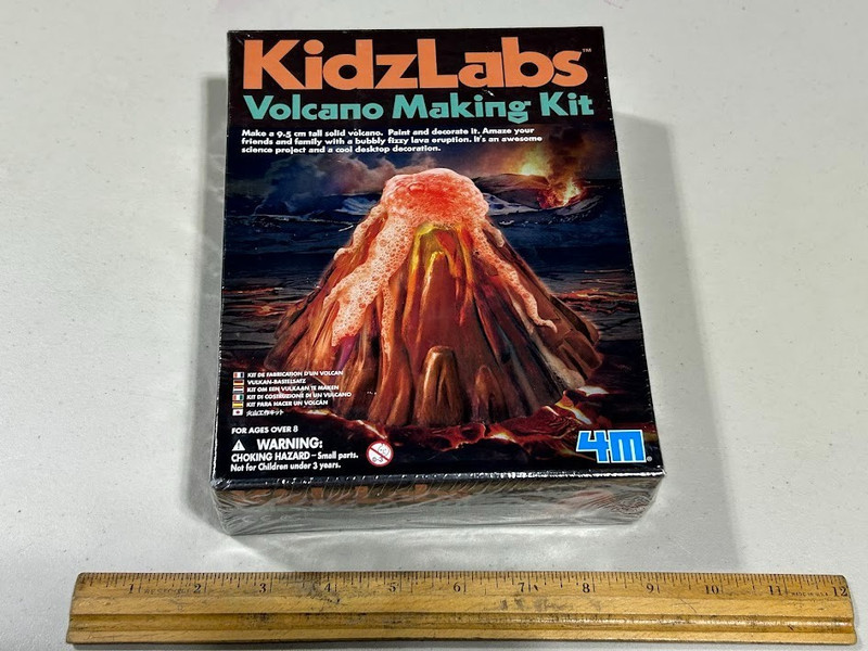 Volcano Making Kit by Kidz Labs Fun Science Products 4M NEW Factory SEALED