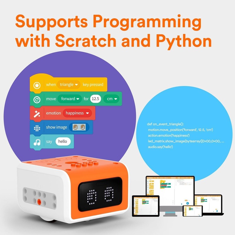 VinciBot STEM Robotics Kids 8-12 Scratch Python Programmable gallery