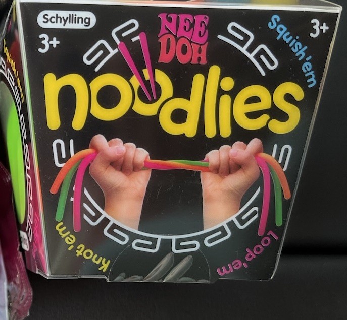 NeeDoh Noodlies Squishy Nee Doh 5 Stretchy Fidget 14″ Noodles