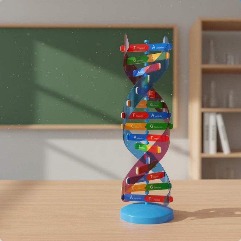 Model Freestanding Double Spiral Model Base for Classroom gallery