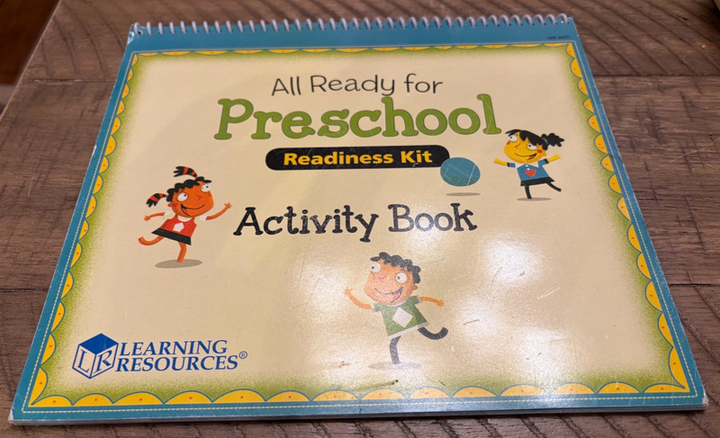 All Ready for Preschool: Readiness – Activity Book, Learning Resources
