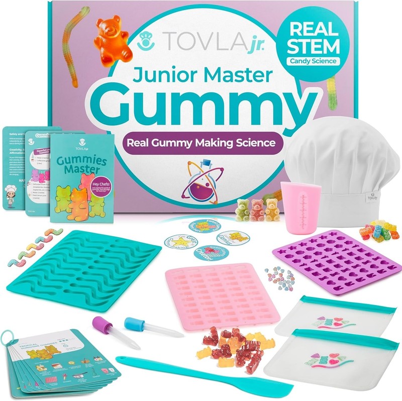 Ultimate Gummy-Making Kit for Kids – Real Fun DIY Candy Kit, STEM Activity fo... gallery
