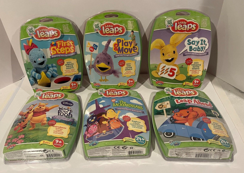 LeapFrog Little Leaps SAY IT BABY PLAY&MOVE LEAP AHEAD 1ST STEPS WINNIE, YARD