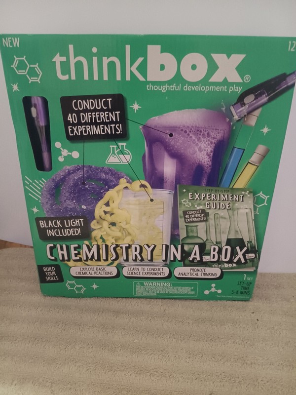 Think Box Thoughtful Development Play Chemistry In A Box