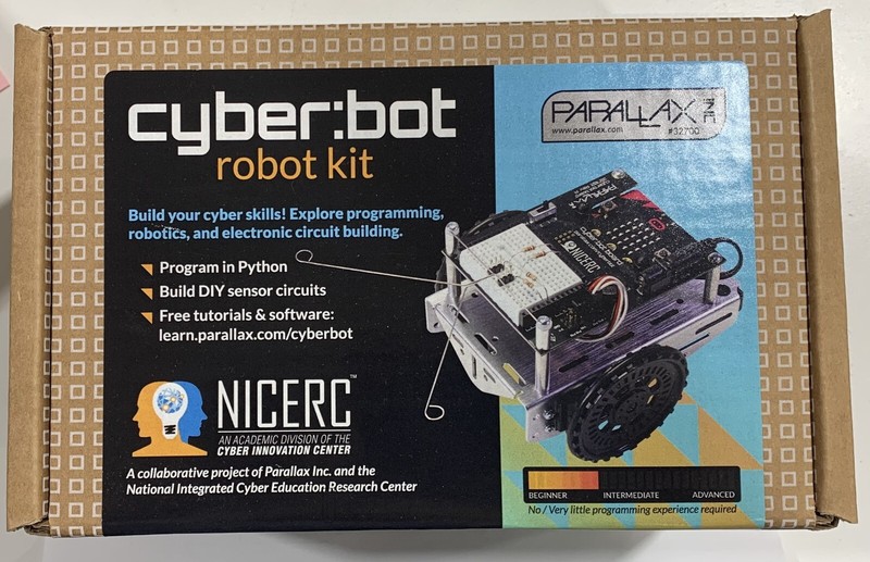 PARALLAX Cyber:Bot Robot Kit --NICE