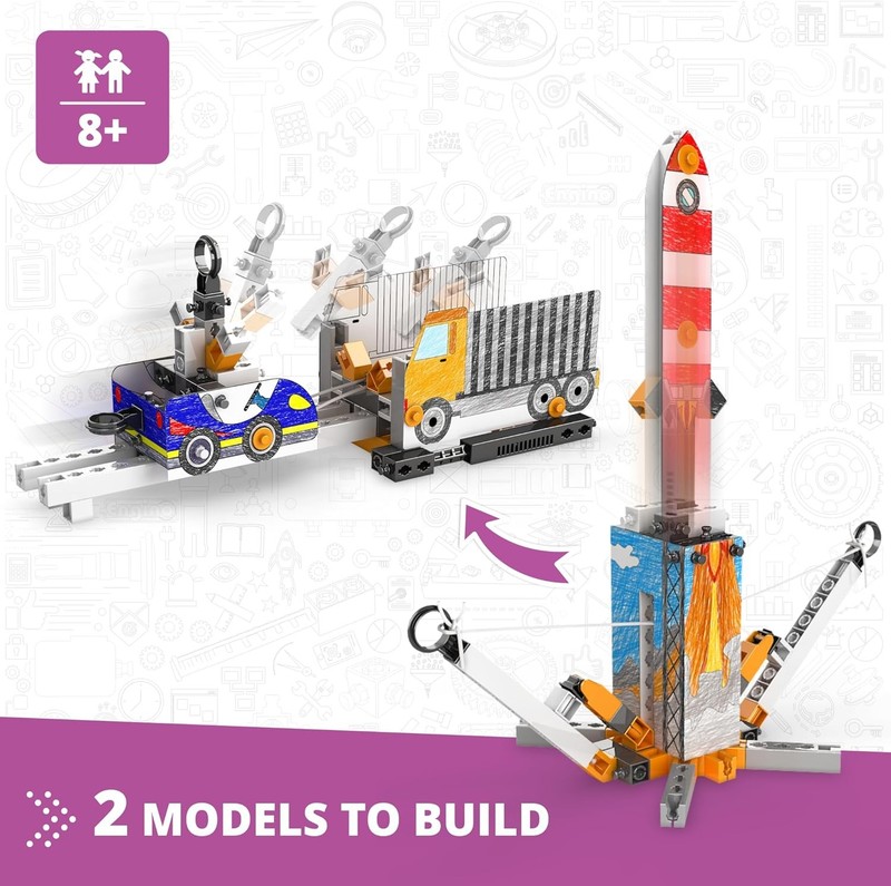 Engino - STEAM Labs Toys - How Inertia works? Educational Science Kits for kid gallery
