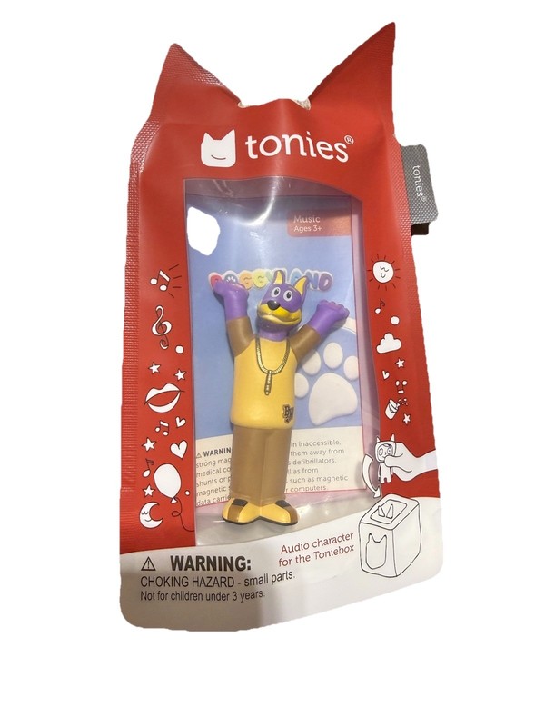 Doggyland Tonie Audio Play Character Snoop Dogg Toniebox Bow Wizzle NEW