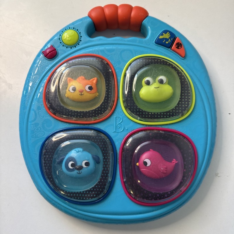 My B Toys Catch A Sound Musical Memory for Toddlers Animal Sound Memory Game GUC