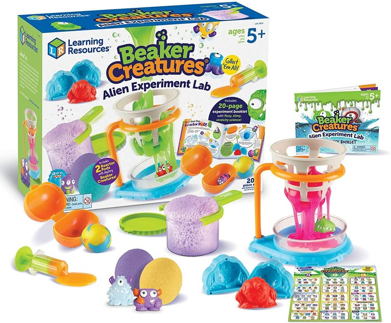 Learning Resources Beaker Creatures Alien Experiment Lab, Homeschool Activity, S